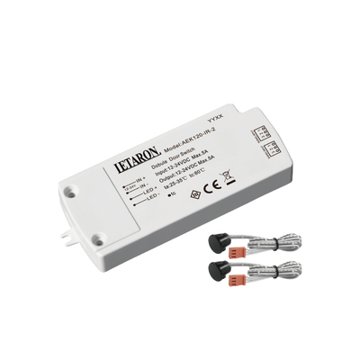Interruptor Touch para espelho de casa de banho, suporta personalização, Interruptor LED Smart Dimmer, Sensor IR por gesto, DC12-24V