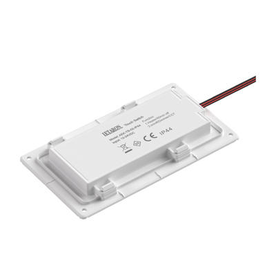 Interruptor regulável para casa de banho IP44 à prova d'água, dimmer LED 12V ou 24V com sensor tátil, dimmer de chave dupla para luz de espelho